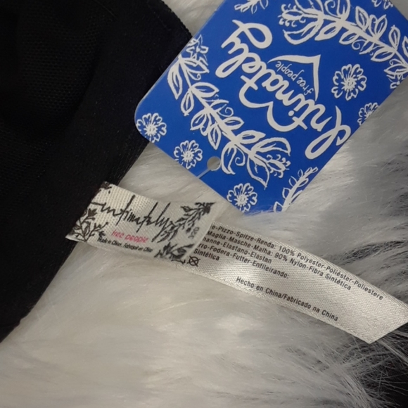 Last 2! FP Aphrodite T-Back Underwire Bra Black - Picture 16 of 16